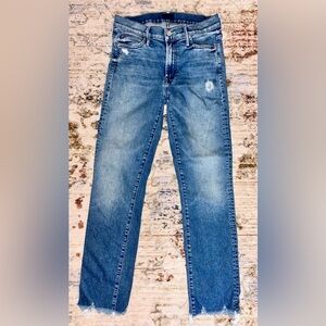 MOTHER Denim The Rascal Ankle Chew